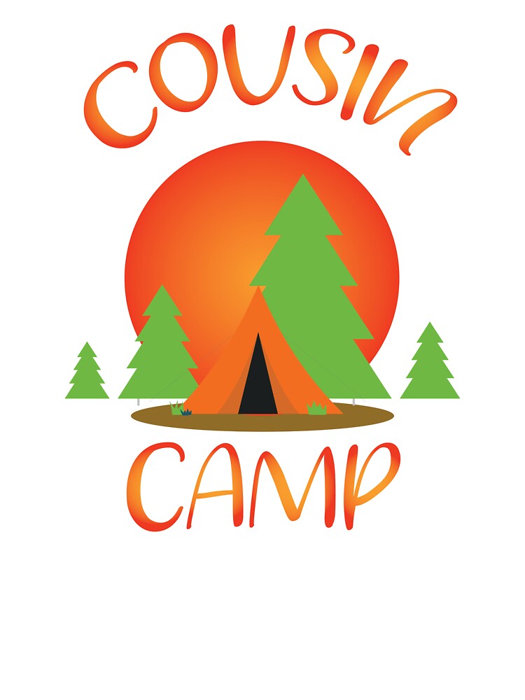 Cousin Camp Shirt – Family Reunion & Matching Vacation Design by PixelWaveBD