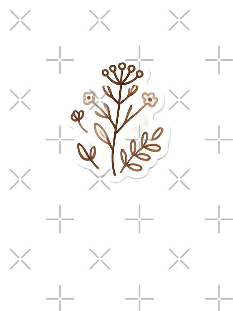 Minimalist Floral Design by BillyD-Art
