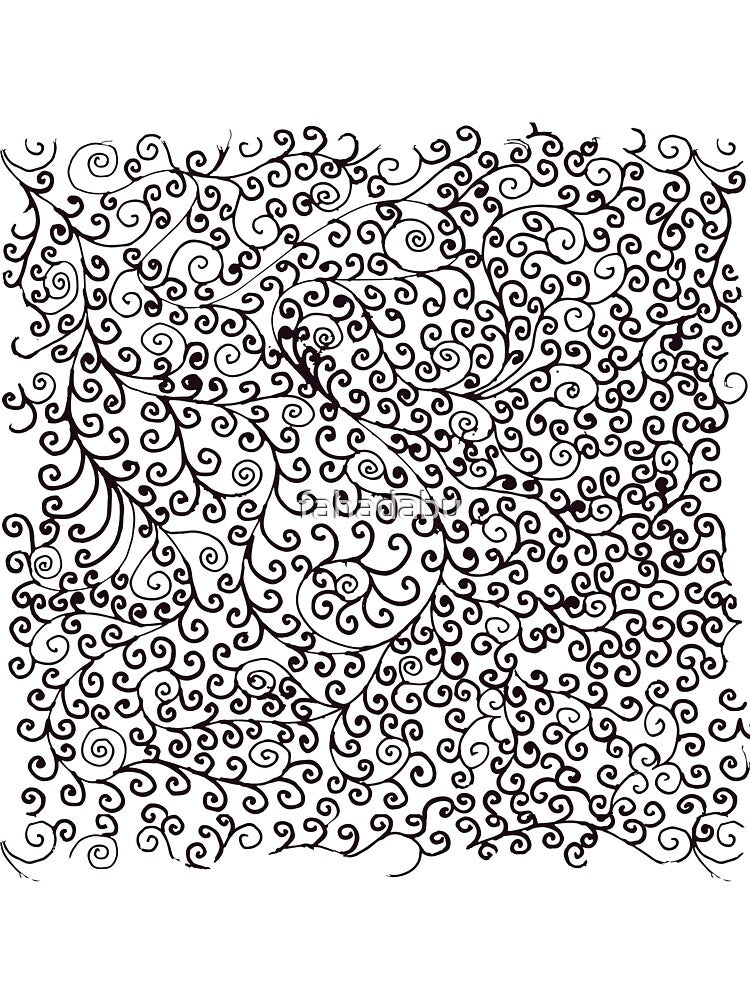 Hand Drawn Branches Pattern by fahadabu