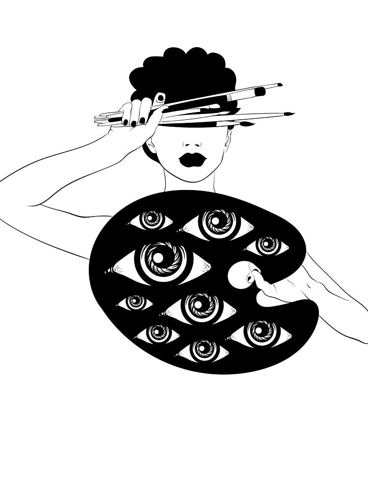 Eyes Of Art | Perfect For Your Goth, Wiccan, Alternative Friends by LemonDemonzzz