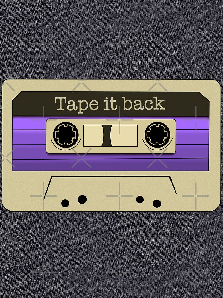 Music Cassette: tape it back by ArtisticInks