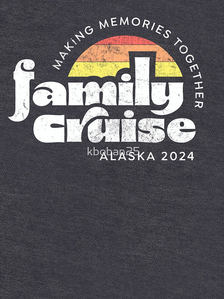 Alaskan Family Cruise 2024 Summer Vacation Matching Family Group T-Shirt Kids T-Shirt by kboban25