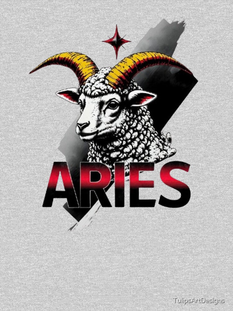Aries zodiac  astrology sign by TulipsArtDesigns