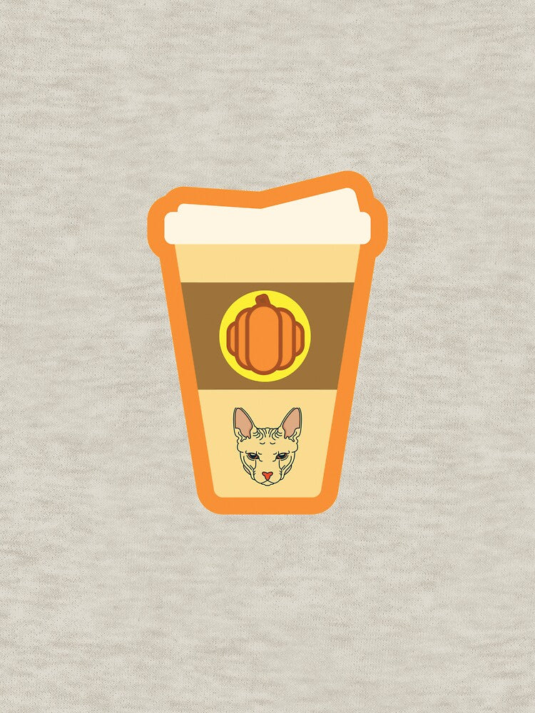 pumpkin cat latte by zupperman