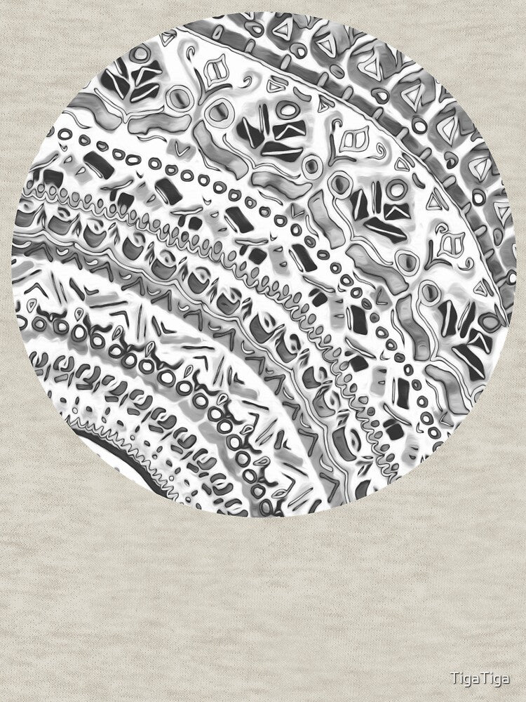 Loose Black&White Tribal Pattern by TigaTiga