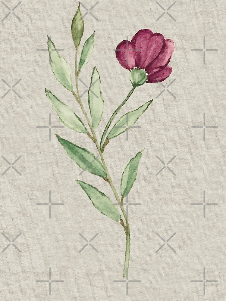 Single Stem – Minimal Botanical Line Art by Mora Atelier Designs