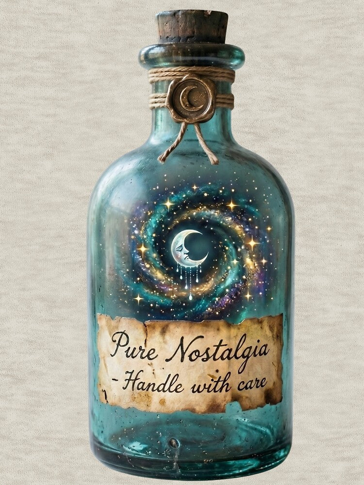 ​Pure Nostalgia Celestial Potion Bottle Vintage Fantasy Magic by Rahaf-shop9