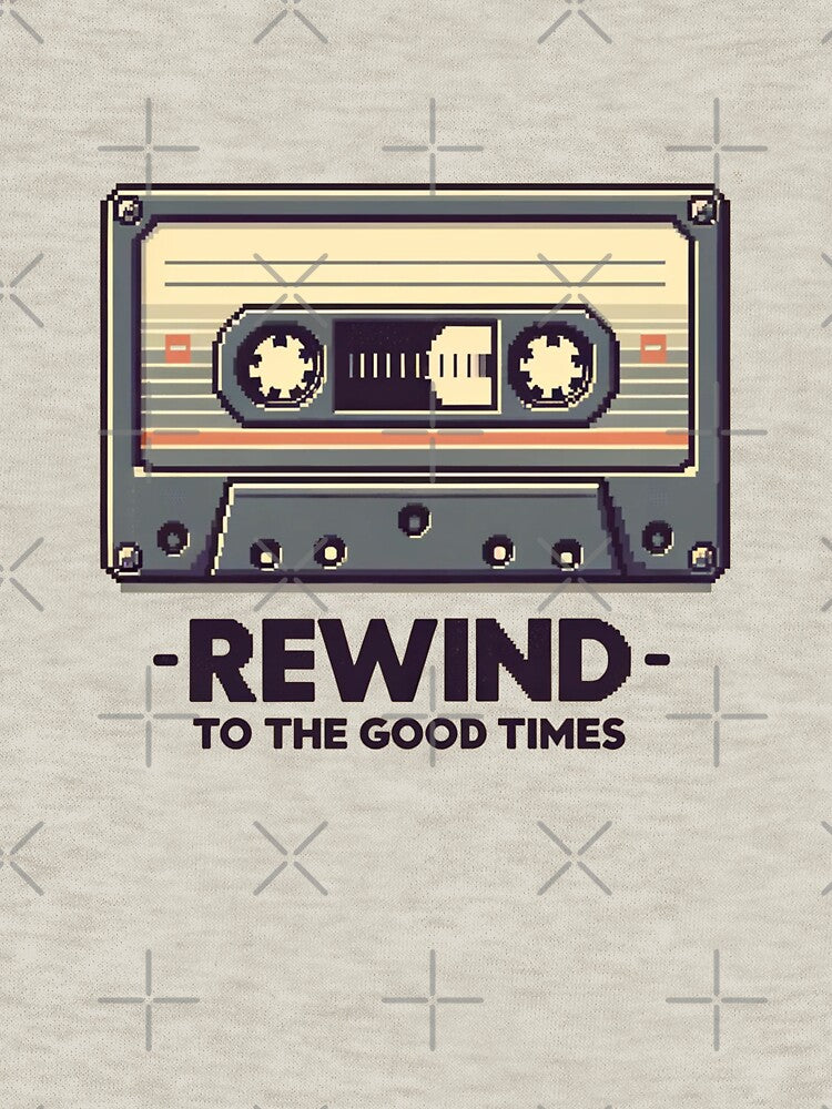Cassette Chronicles: Rewind to the Good Times by Retro Travel Design