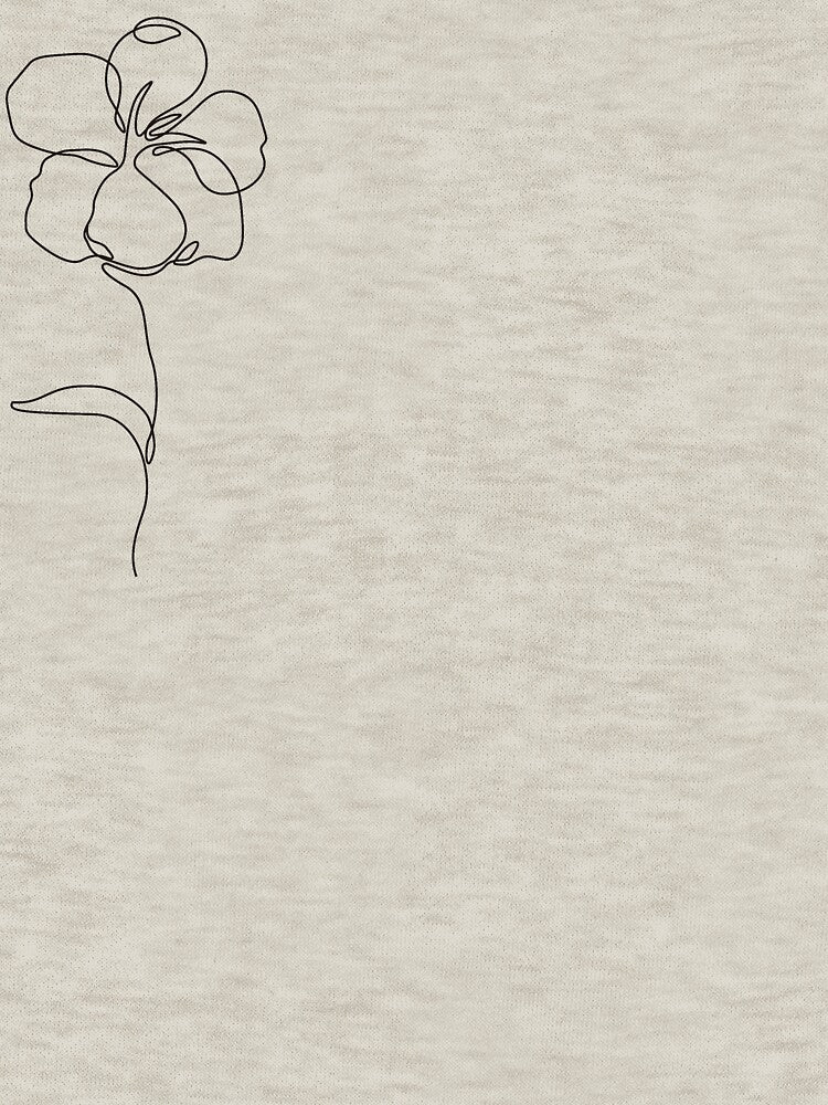 Flower Minimal Line Art by HybridoStore