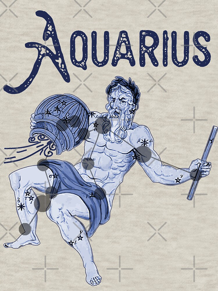 Aquarius ))(( Astrological Sign Zodiac Constellation Design by acquiesce13