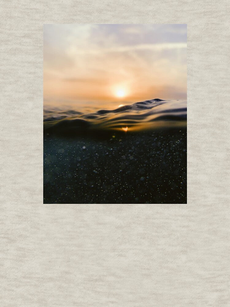 calm ocean in the sunset by ocean-wave