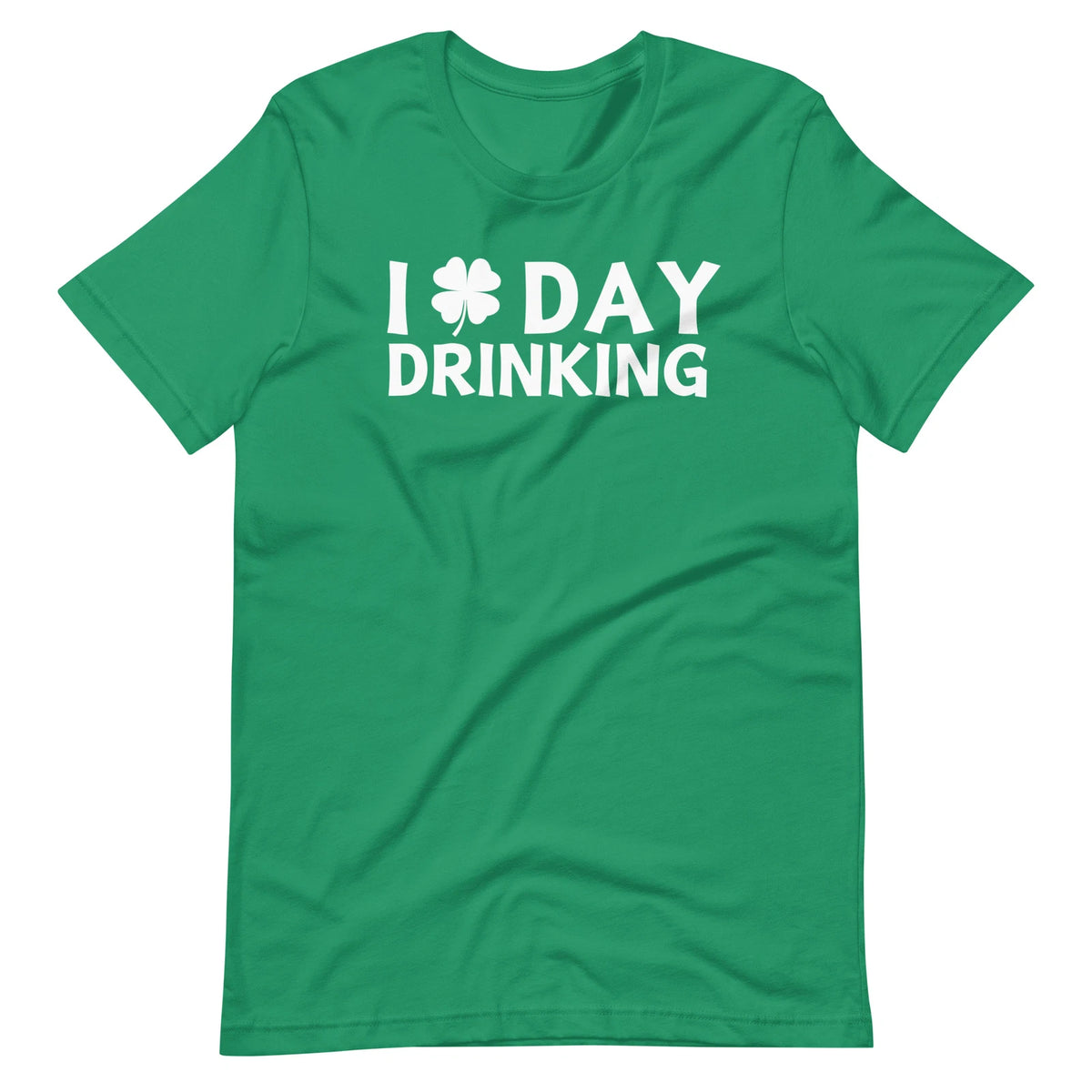 I Clover Day Drinking St. Patrick's Day Funny Humor Unisex t-shirt S-4X