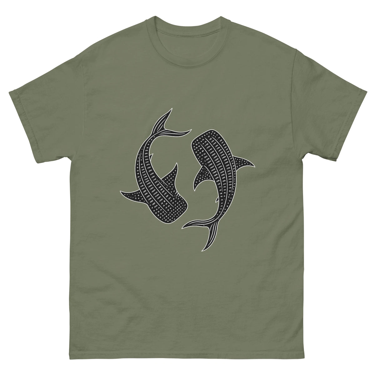 Whale Shark T-Shirt Ocean Sea Life Graphic Tee Marine Animal Beach Shirt Gift