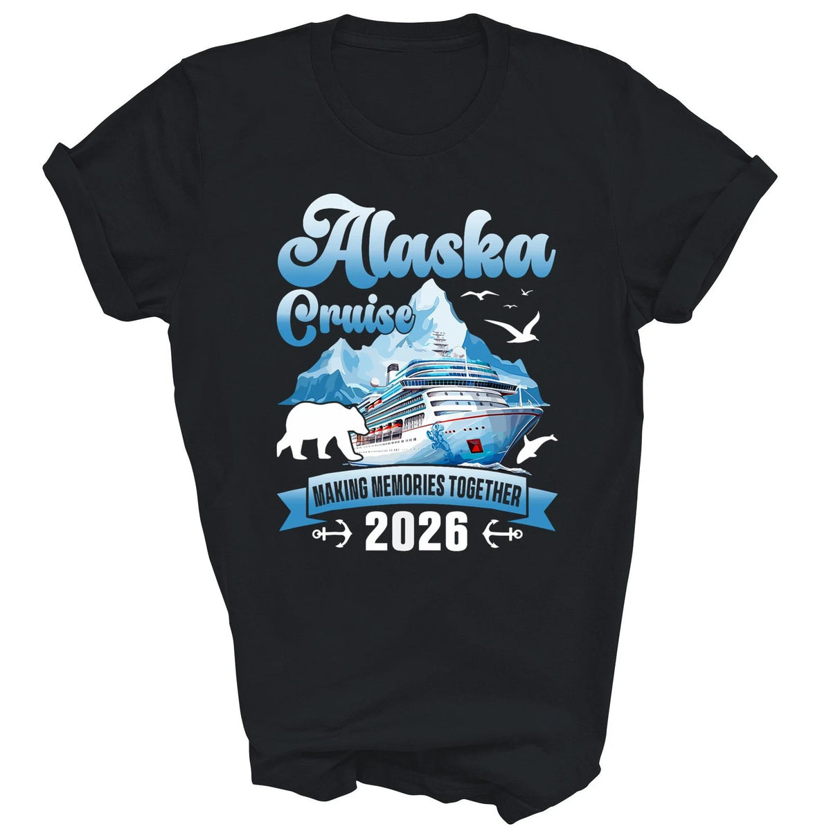 Alaska Cruise 2026 Family Friends Vacation Travel Matching Shirt