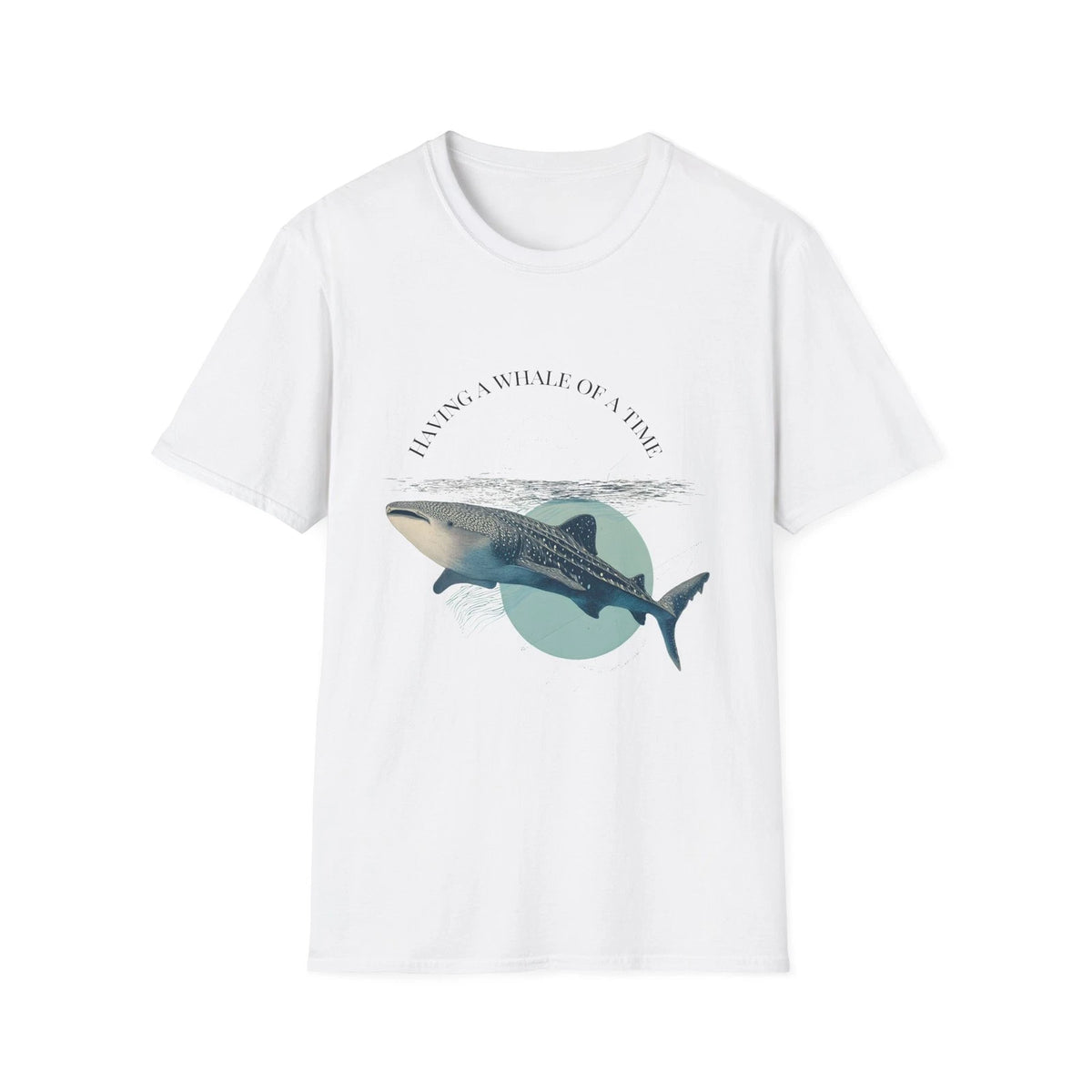 Whale Illustration T-Shirt | Ocean Marine Life Tee