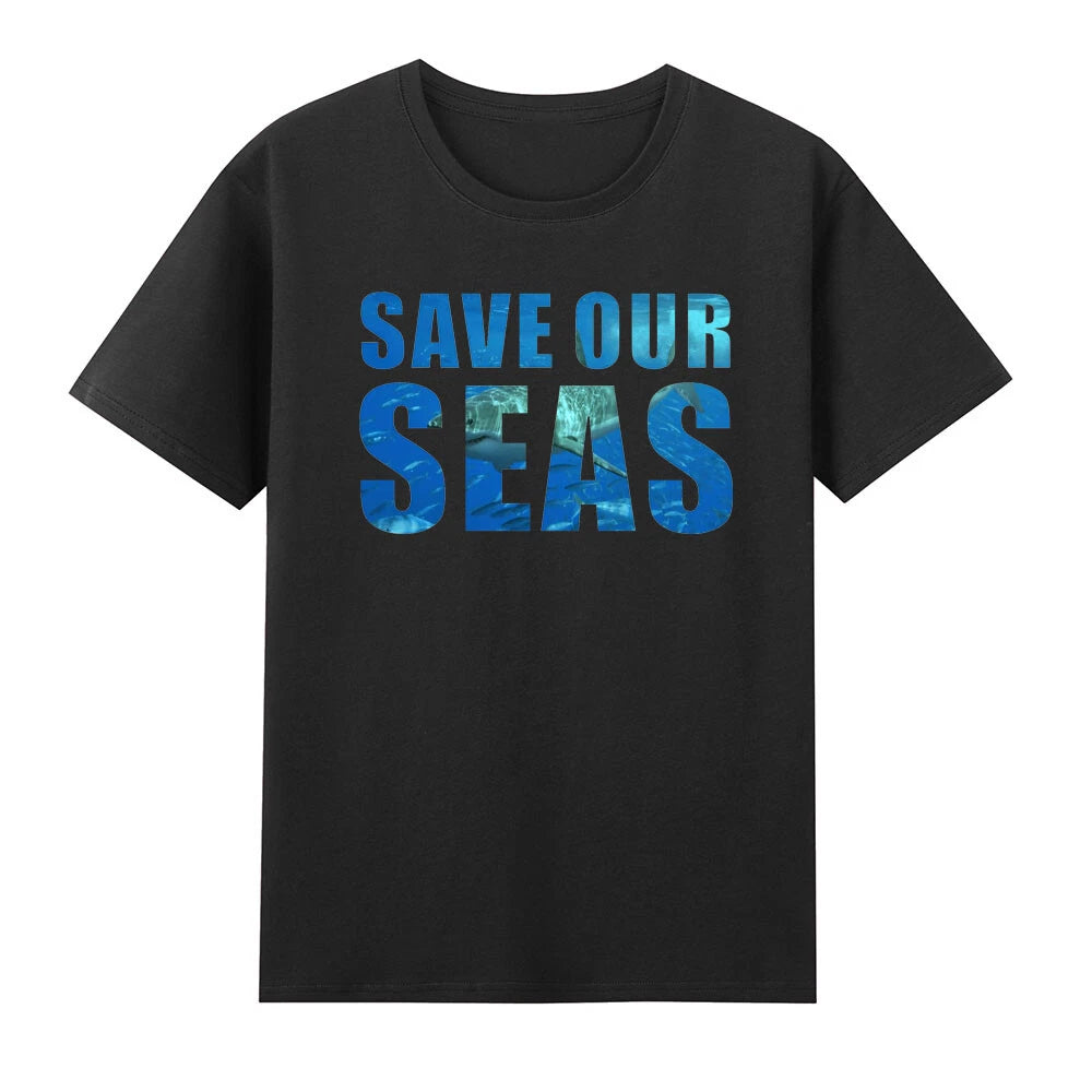 Save Our Seas Ocean Conservation Marine Biology Environmental T-Shirt