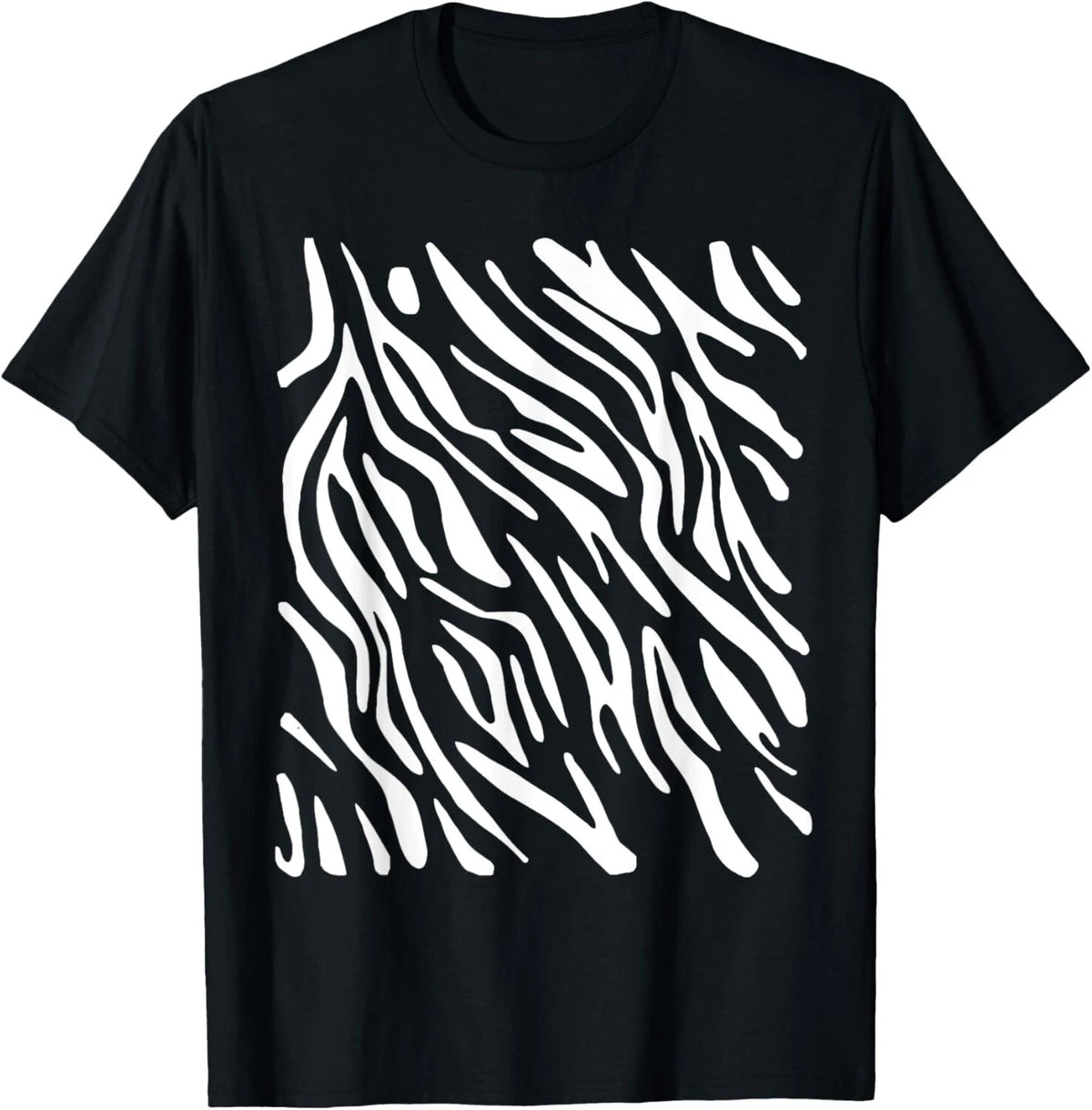 Funny Zebra Print Zebra Pattern Graphic Costume Kids Women T-Shirt