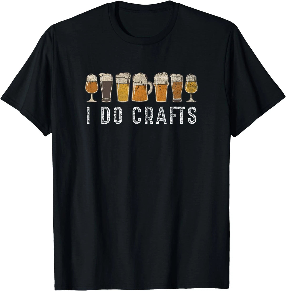 Craft Beer Vintage I Do Crafts Home Brew Art T-Shirt