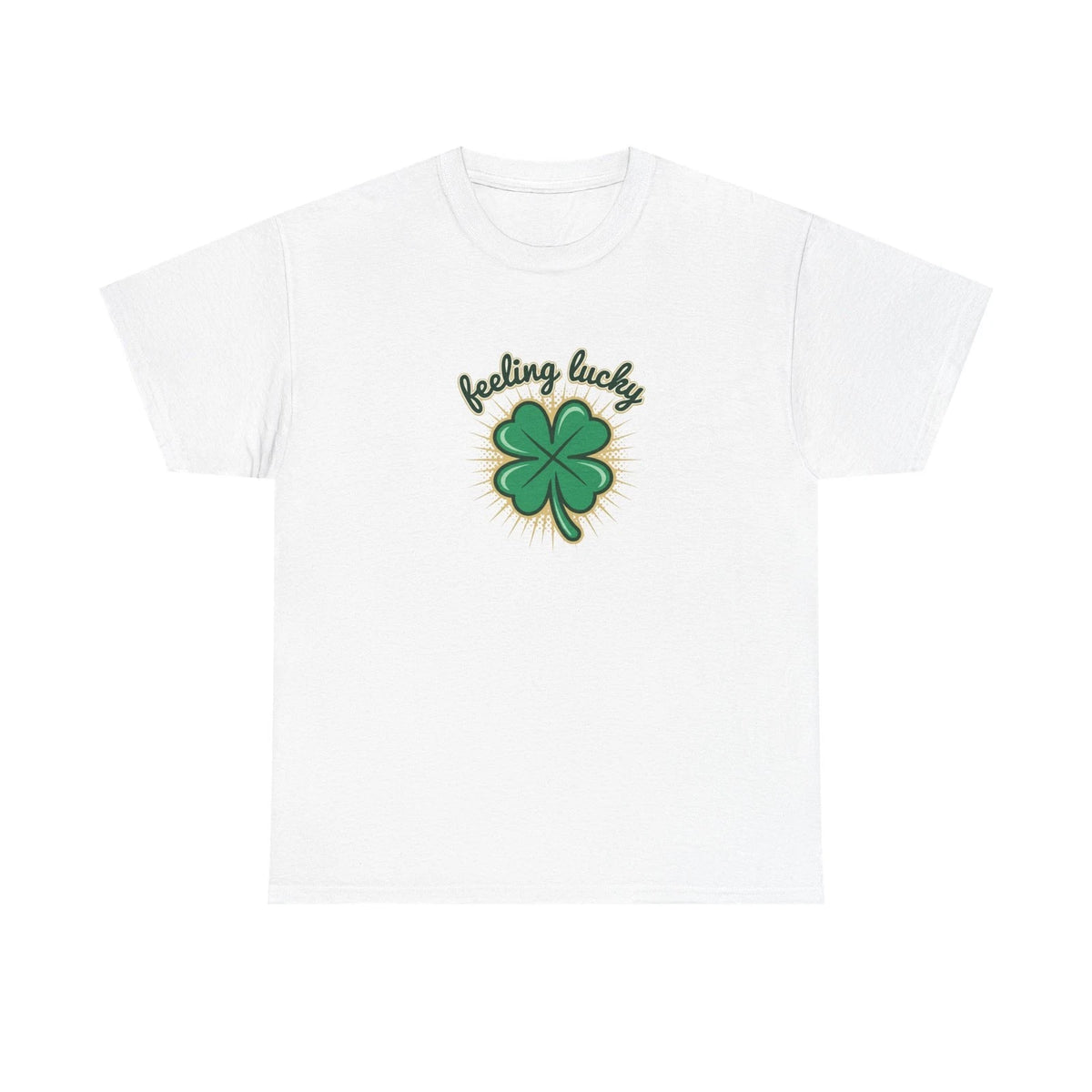 Feeling Lucky Clover Tee | St. Patrick's Day Shamrock Shirt