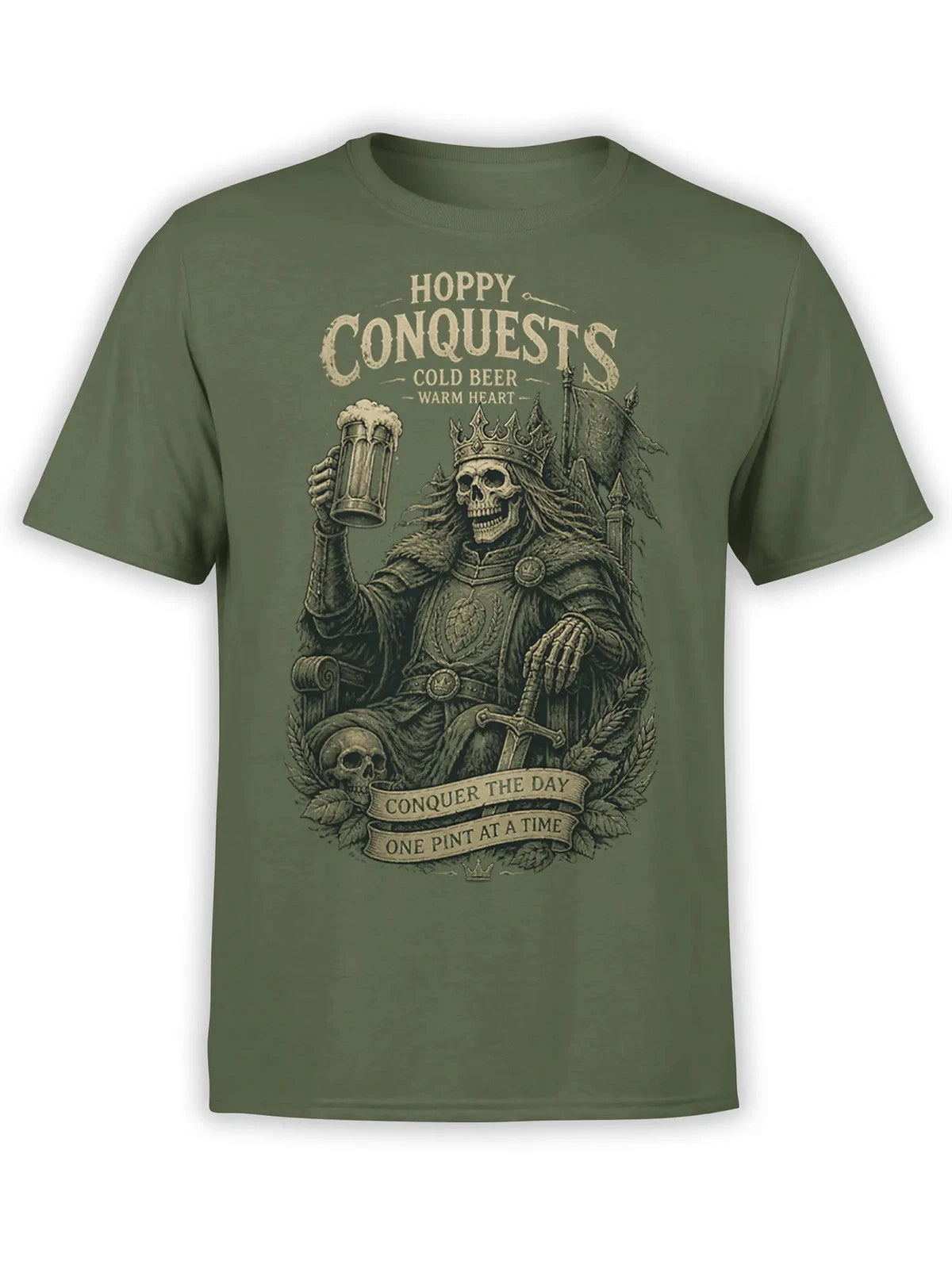 Hoppy Conquest Beer T-Shirt | Unisex
