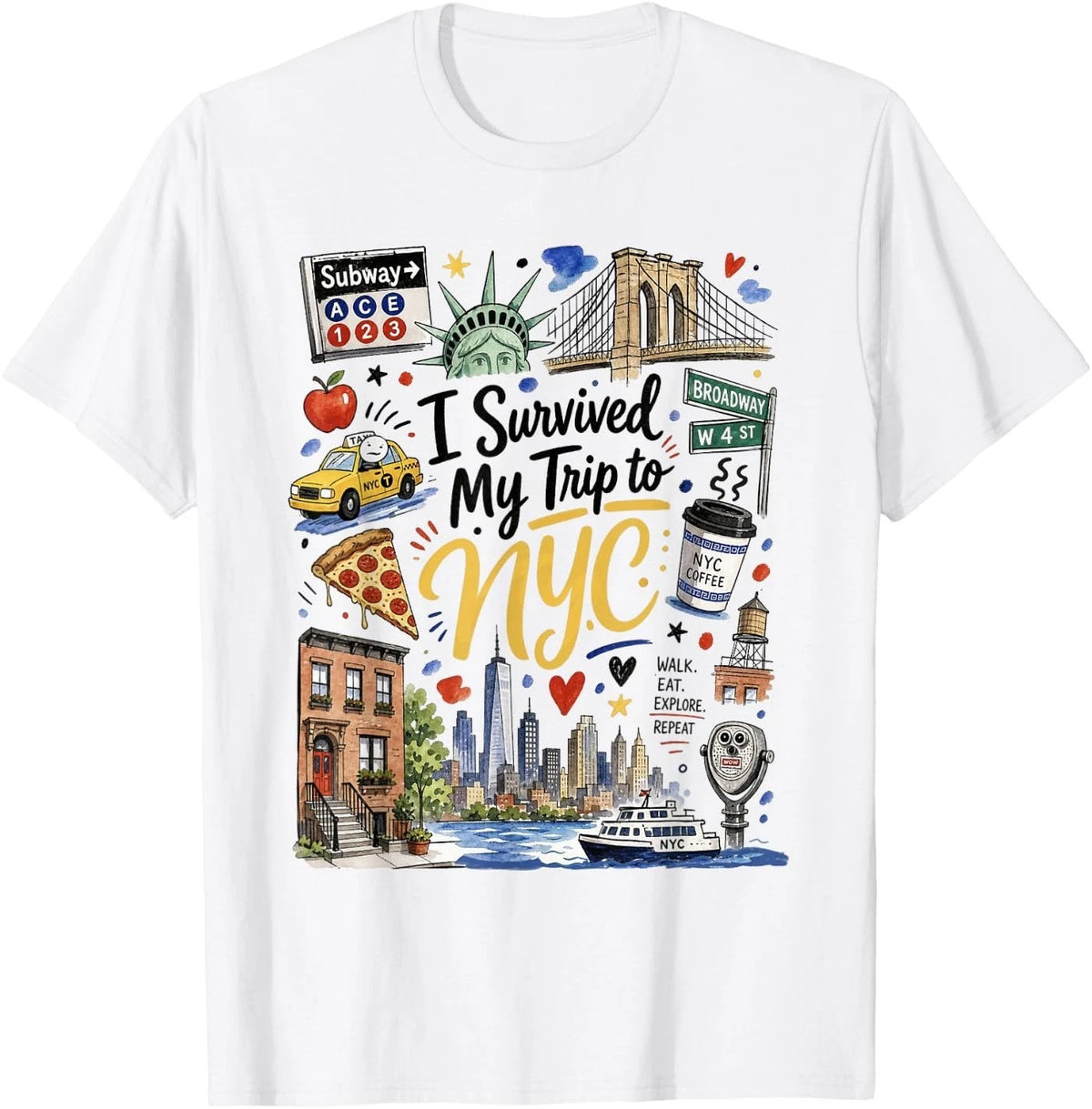 I Survived My Trip to NYC Unisex T-Shirt