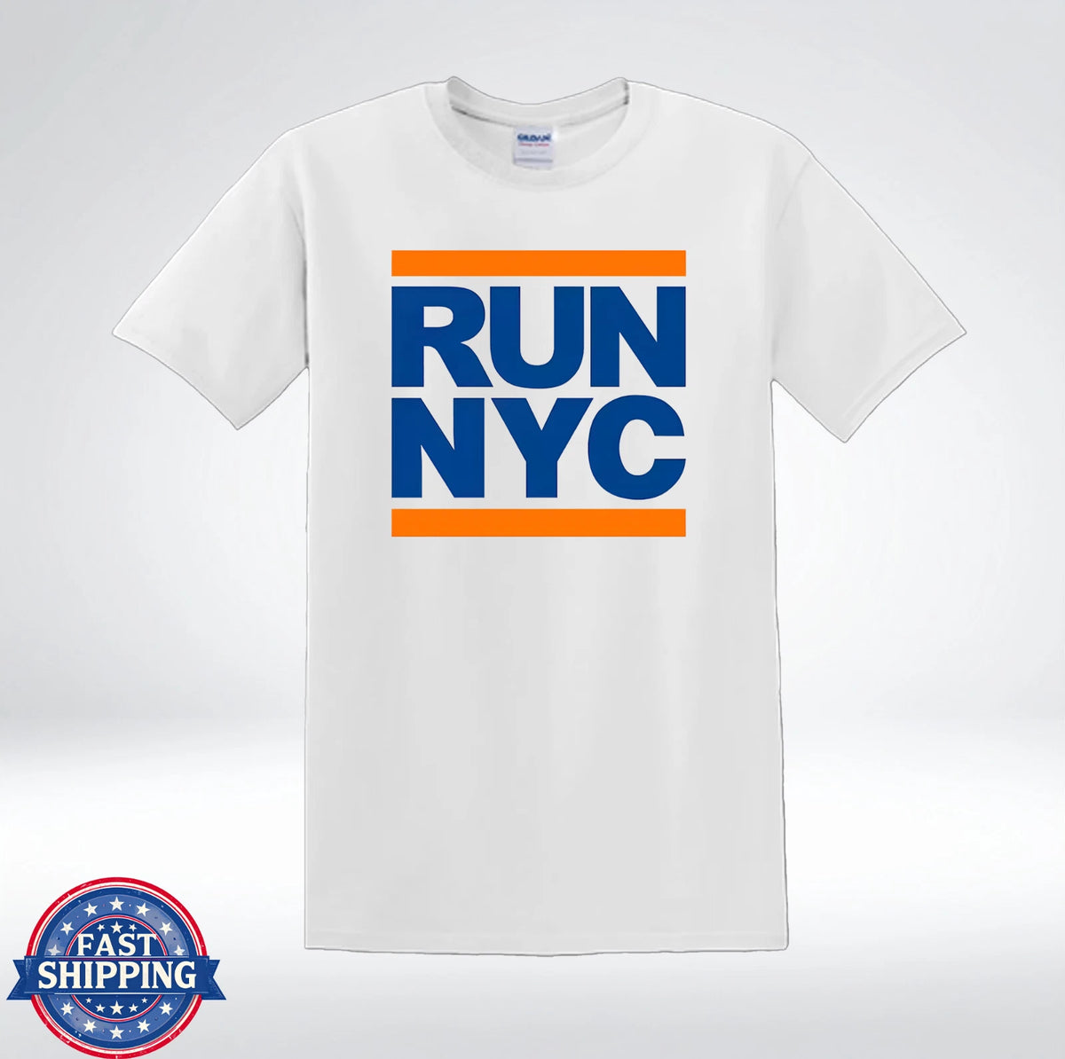 Run NYC Urban Running Graphic New York City Marathon Fan Athletic T-Shirt