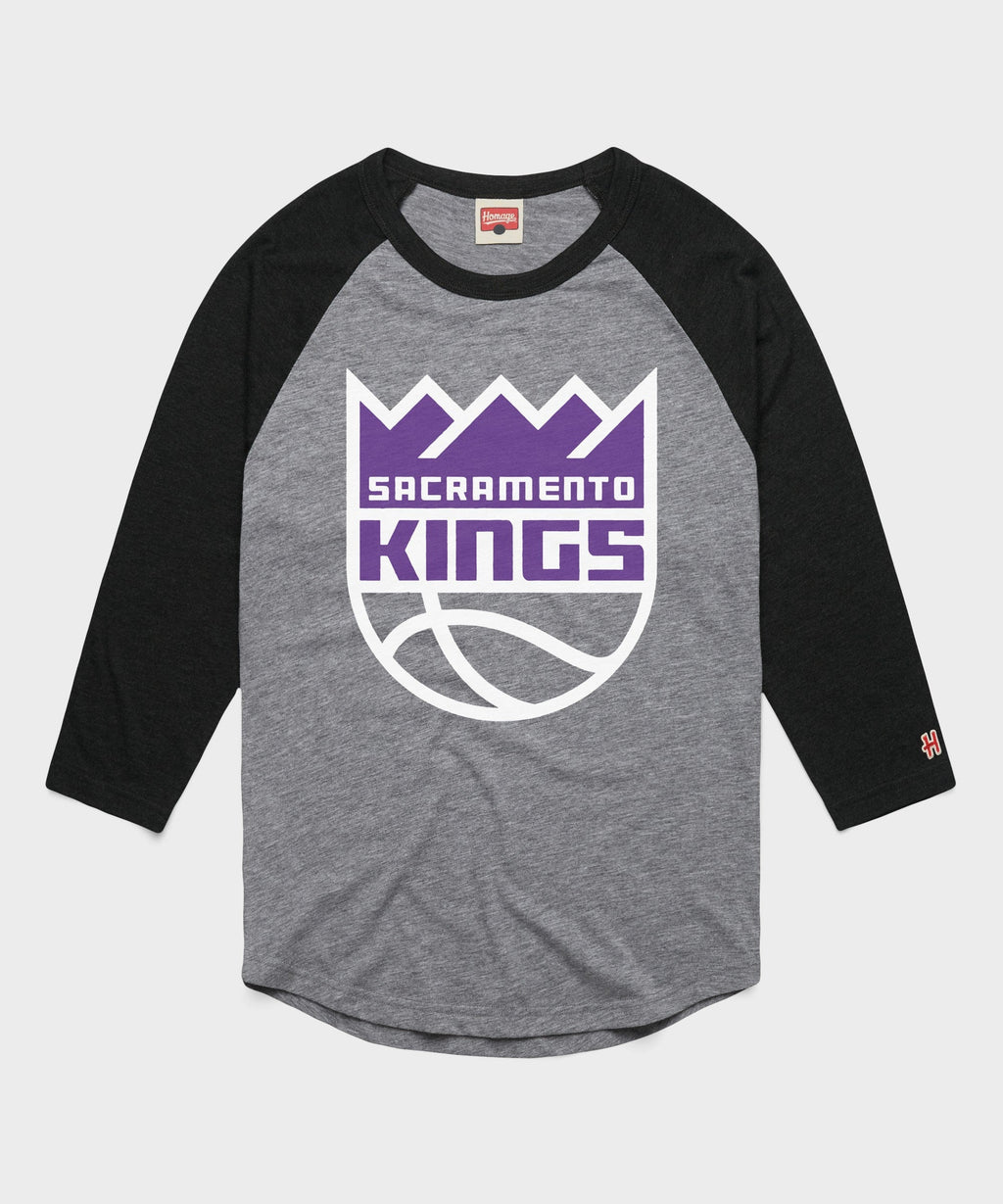 Sacramento Kings Logo Raglan