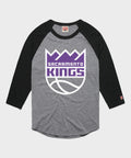 Sacramento Kings Logo Raglan
