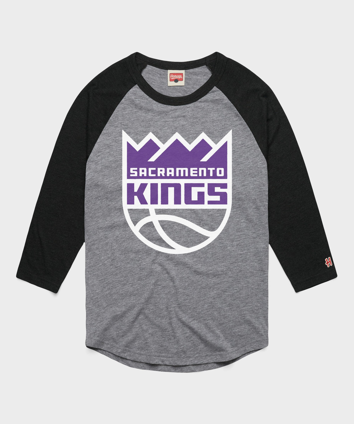 Sacramento Kings Logo Raglan