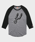 San Antonio Spurs Logo Raglan