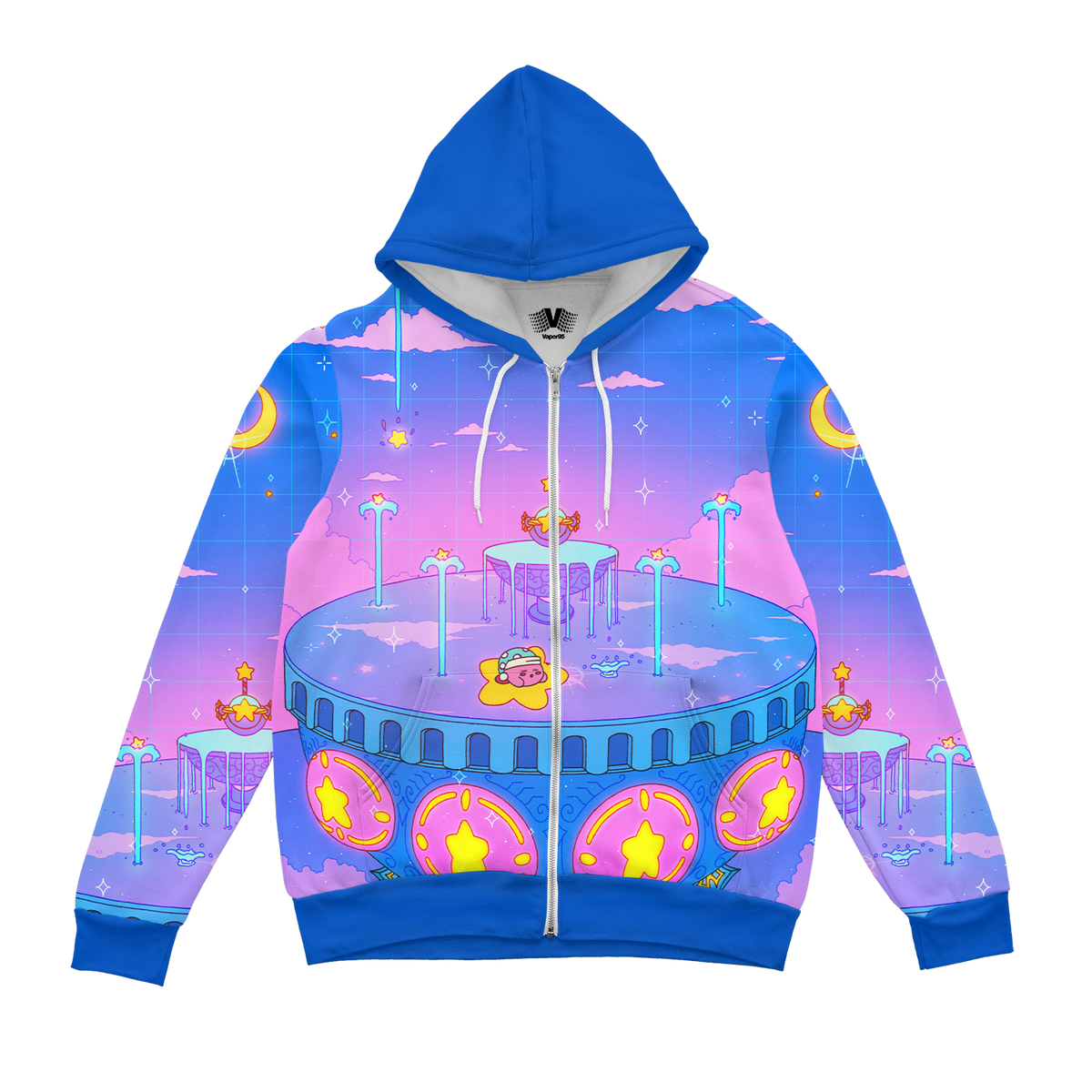 Secret Fountain Zip Up Hoodie