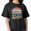Stay Classic Vintage Cassette Tape Retro 70s 80s Music Aesthetic Design by ArcticFoxStudio
