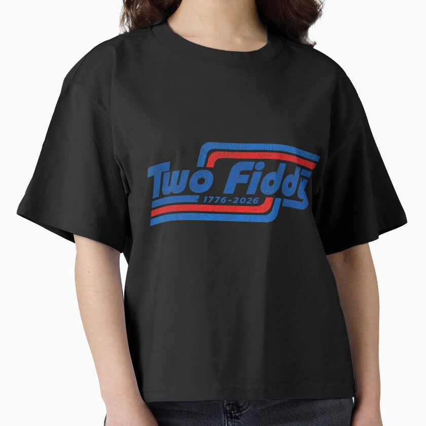 Two Fiddy 1776 To 2026 United States Semiquincentennial Distressed Retro Patriotic Design by LittleNhutton
