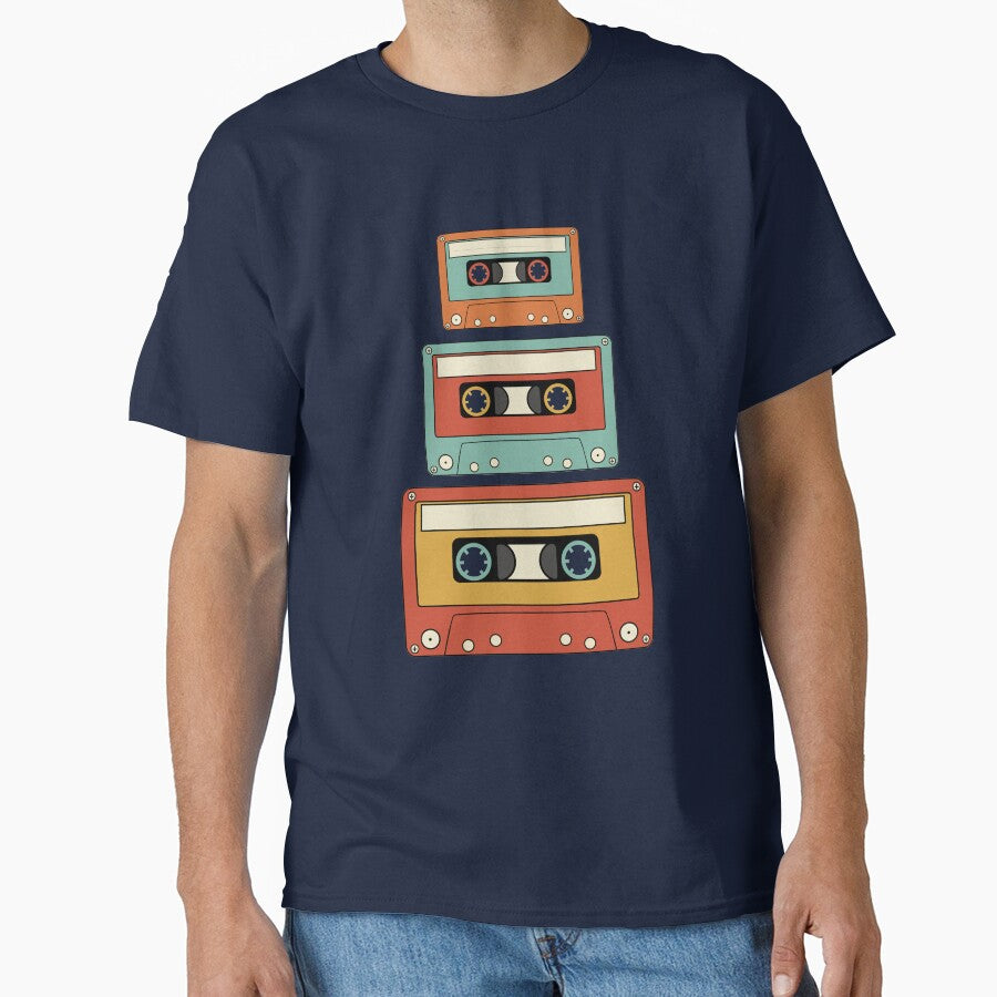 Retro Music Cassette Tapes by MCGraphics