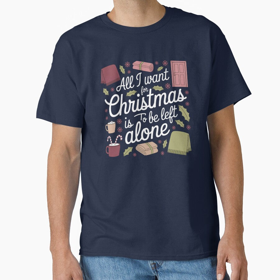 Cozy Christmas Plan Funny Sarcastic Quote by Trendsecne