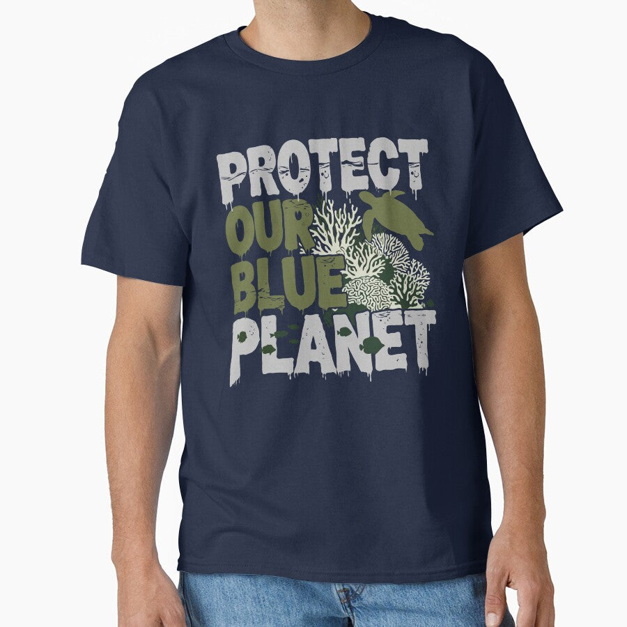 Marine Life Protect Our Blue Planet by Gkinoki