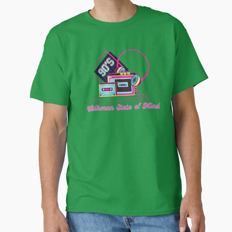 Walkman State of Mind – Retro Music Nostalgia Shirt by RJsTees