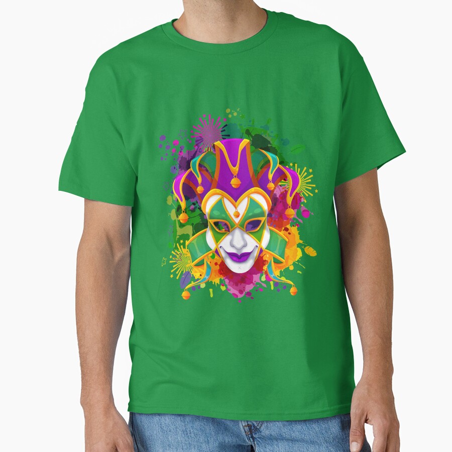 Mardi Gras Celebration - Mask - Carnival by StellarShirts