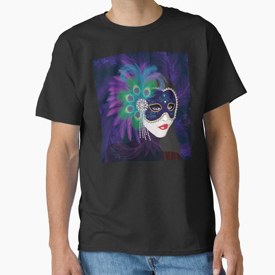 Art design of Brazil Mardi Gras Mask by Art Without Curves