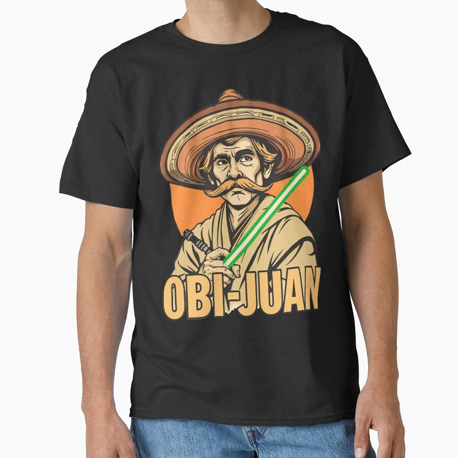 Obi Juan Sombrero Cinco de Mayo Funny Mexican Star Fiesta Humor by Hoally-craft