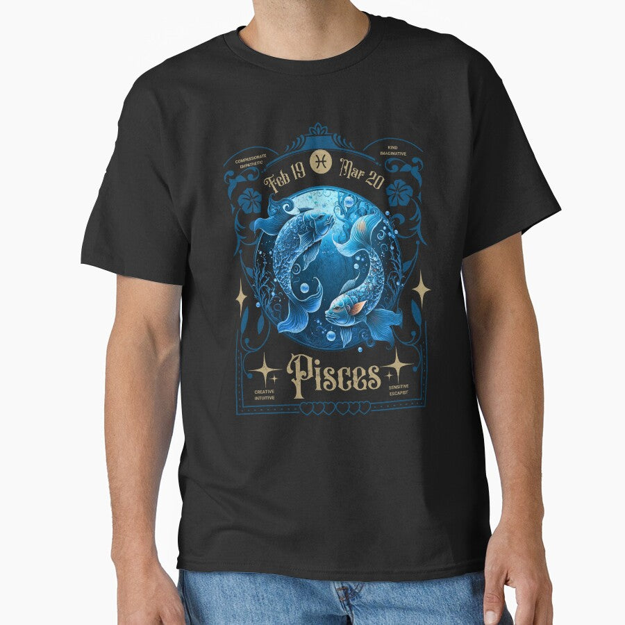 Pisces Zodiac Traits Horoscope Astrology Sign by GroovyFusion