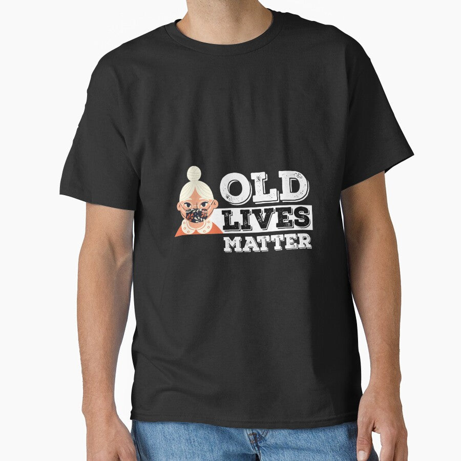 Old Lives Matter Lady - Funny Old Lives Matter Gift - Mom or Grandma Gag Birthday or Retirement Novelty Present by SchlossInspire