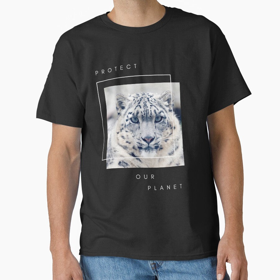 Copy of  Protect Our Planet Earth Day with an Snow Leopard by pattykim