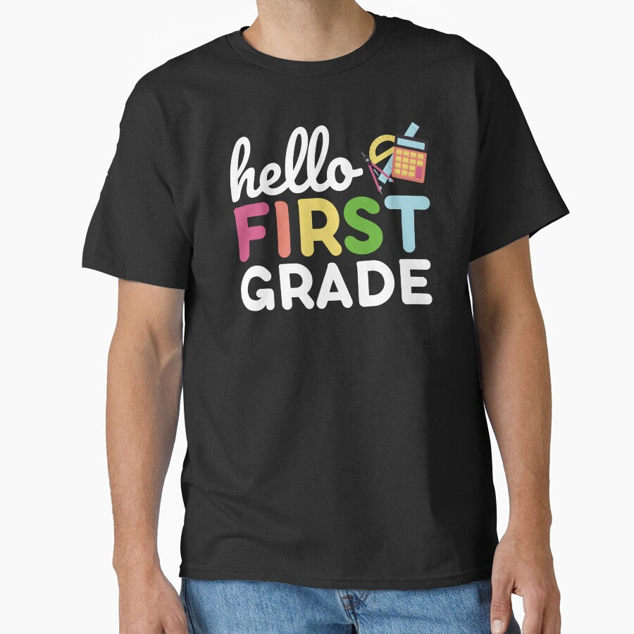Hello First Grade by Beezi Graphix