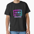 Neon Rewind Cassette Tape Glow by DeadpanThreads