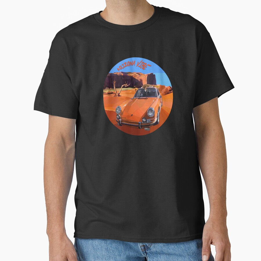 Orange dream: Cat,Porsche,Arizona Vibes. by I&M Boutique ART