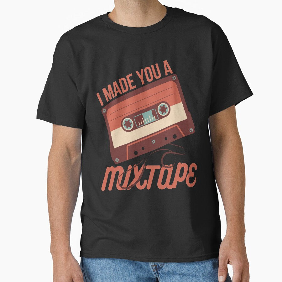 Cassette Tape Music Retro 80s I Made You A Mix Tape by perimitoous