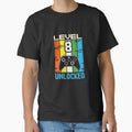 Level 8 Unlocked Video Gamer 8th Birthday by Belkisallen