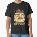 Level 35 complete, video gamers ,35th anniversary, 35th birthday, funny gaming pun,celebration, vintage,70's palette, retro controller, by allycat57