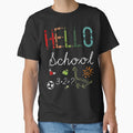 Hello School - Funny Vintage Teacher Students Gift by r-silver
